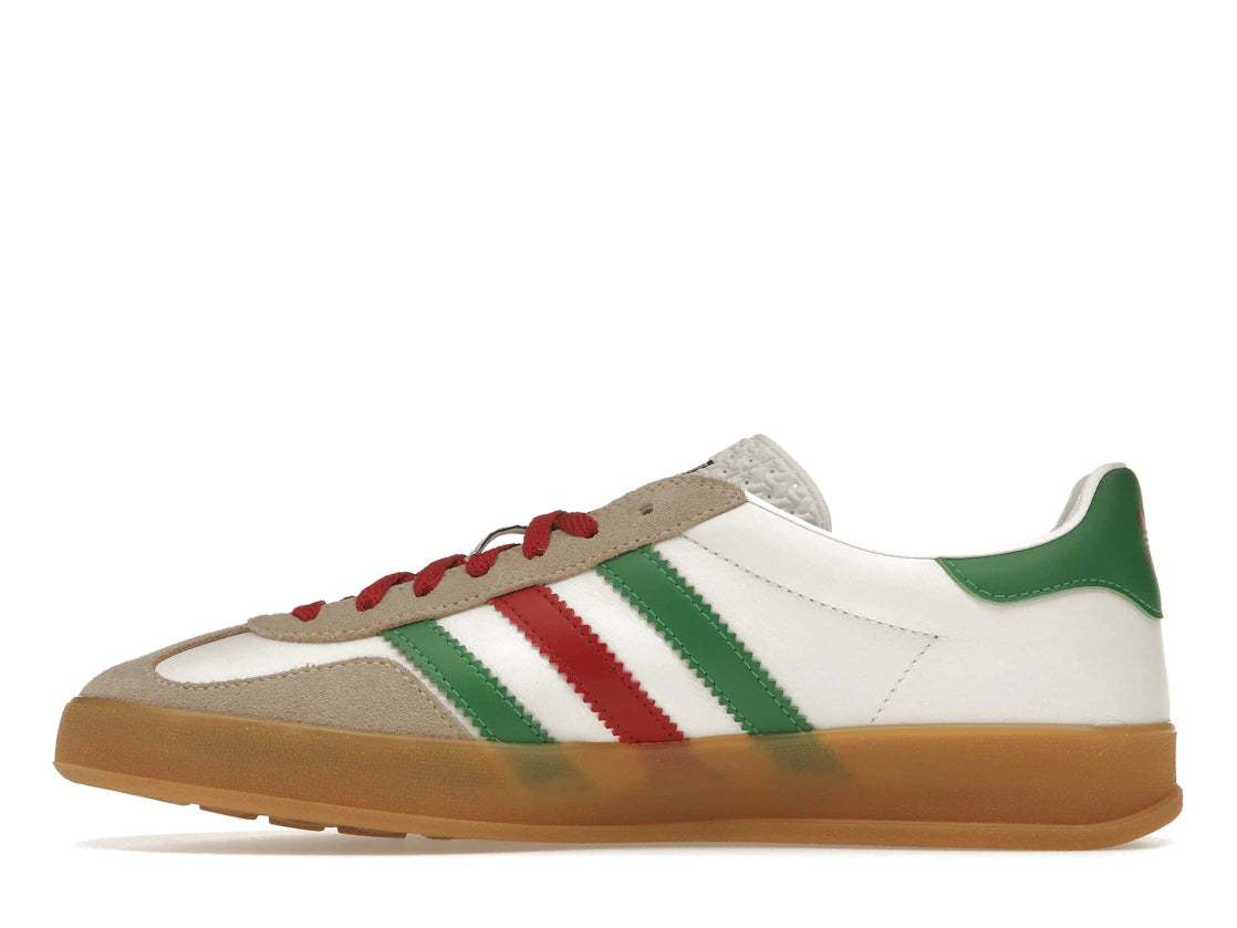 adidas x Gucci Gazelle White Green Red