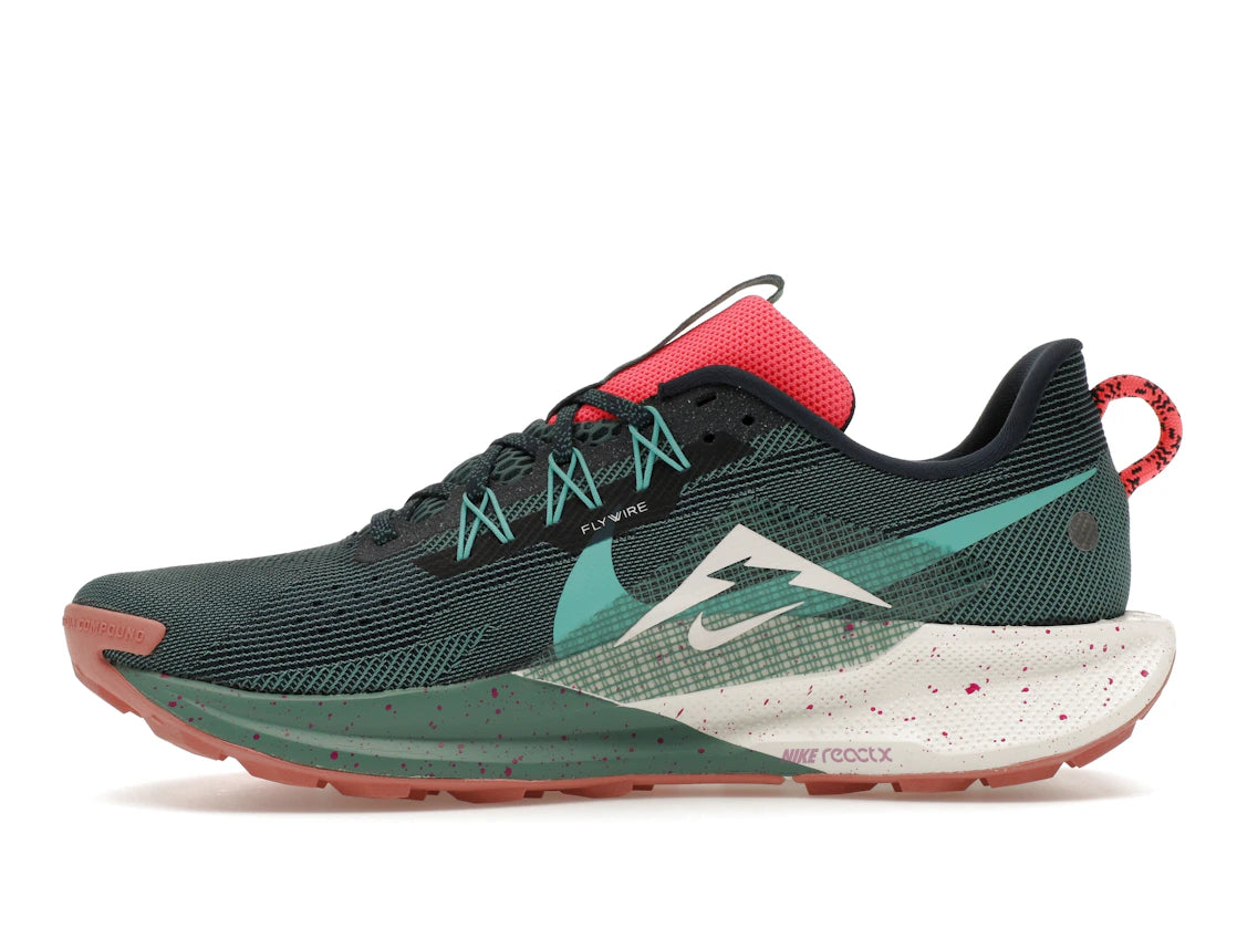 Nike React Pegasus Trail 5 Armory Navy Vivid Grape Green Frost Phantom