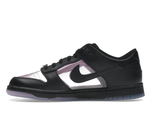 Nike Dunk Low Retro Transparent Schwarz Pink Rise