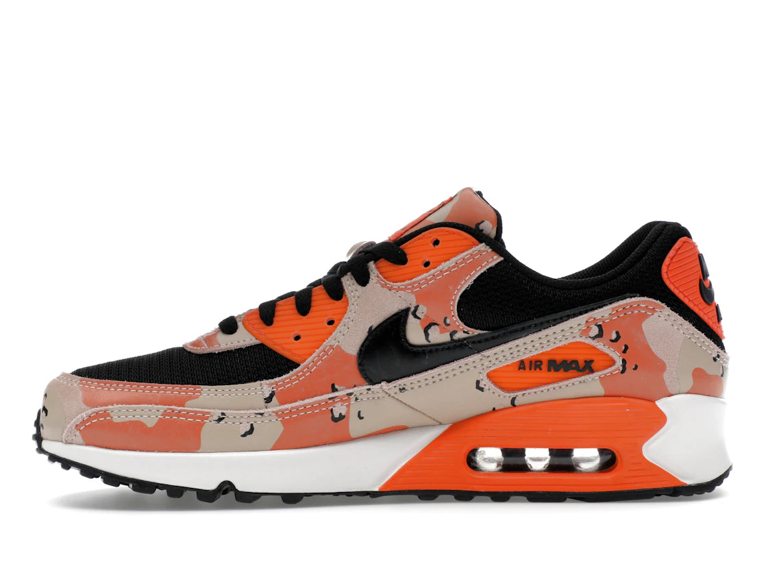 Nike Air Max 90 Premium Bio Beige Safety Orange Camo