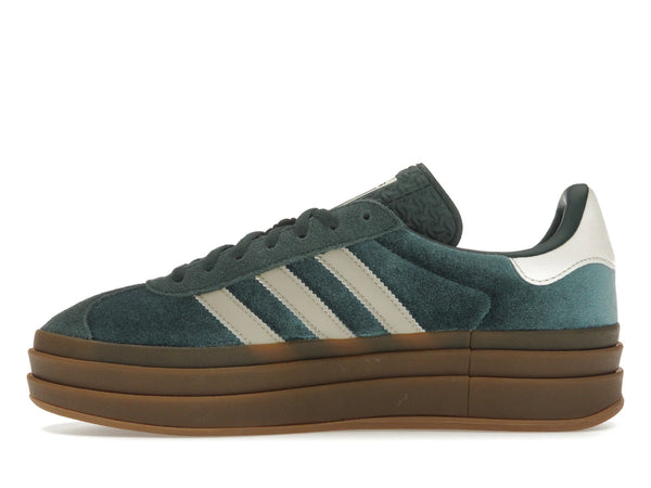adidas Gazelle Bold Mineral Green Velvet (Women's)