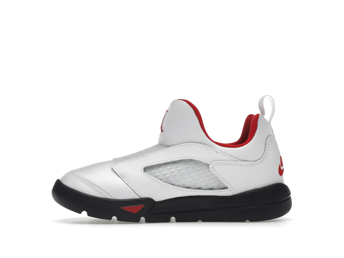 Jordan 5 Retro Little Flex White Black University Red (PS)
