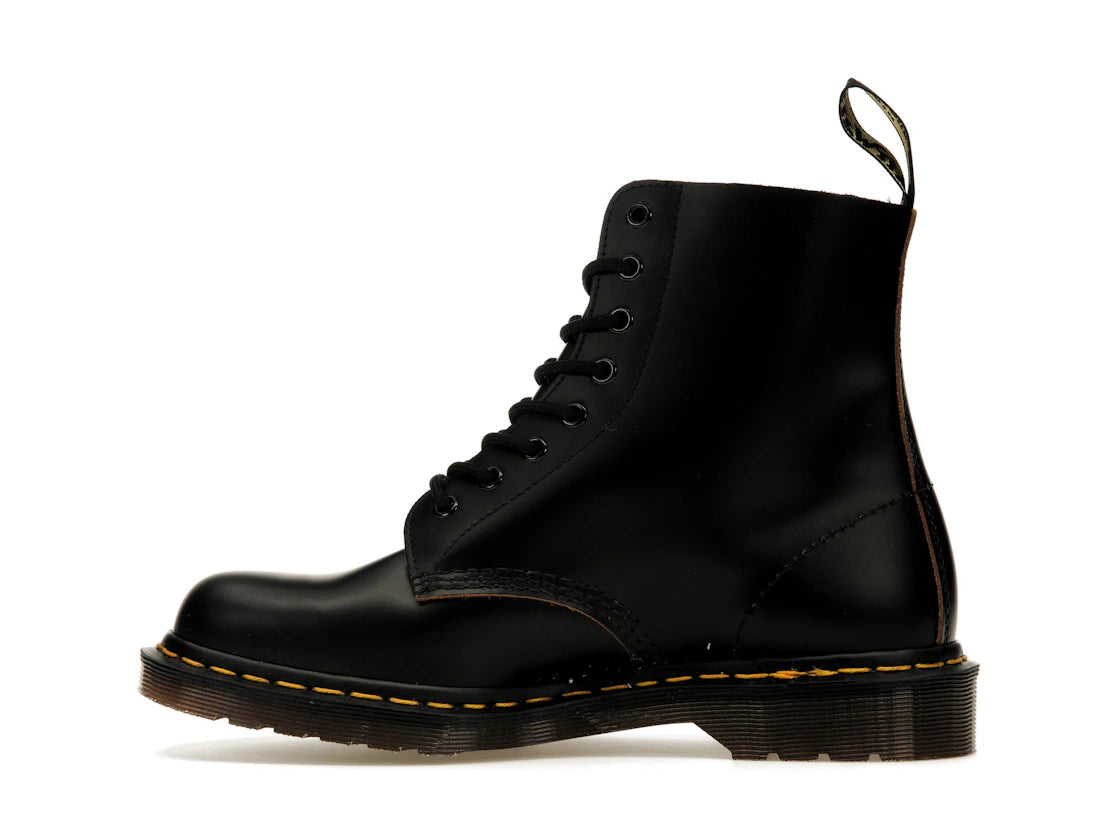 Dr. Martens 1460 Vintage Made In England Lace Up Boot Black Quilon