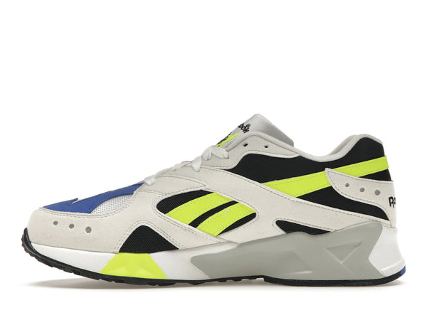 Reebok Aztrek White Black Cobalt Yellow