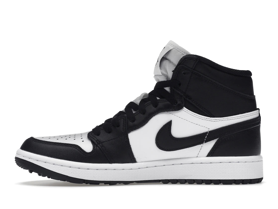 Jordan 1 Retro High Golf Schwarz Weiß