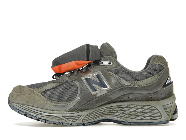 New Balance 2002R Grey Brown Pouch