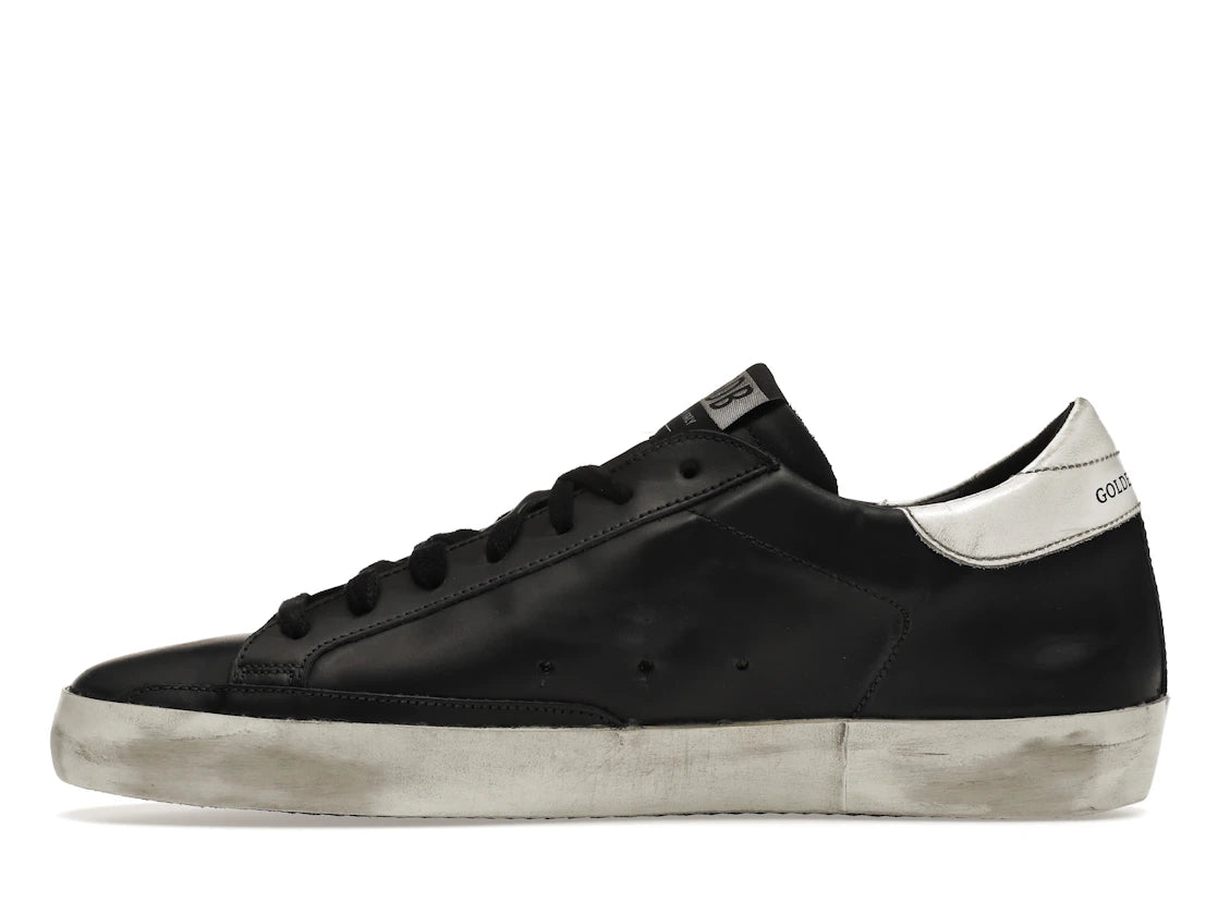 Golden Goose Super-Star Black White Leather