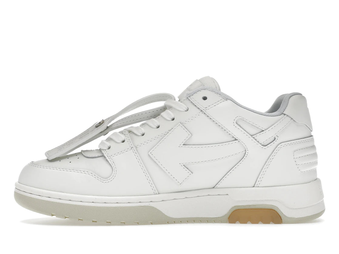 OFF-WHITE Out Of Office OOO Low Tops For Walking White Black