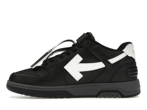 OFF-WHITE Out Of Office OOO Low Tops Black Grey White FW23