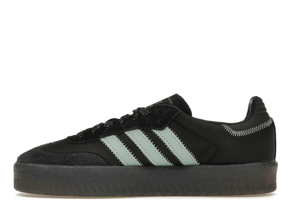 adidas Sambae Core Black Haze Green (Women's)
