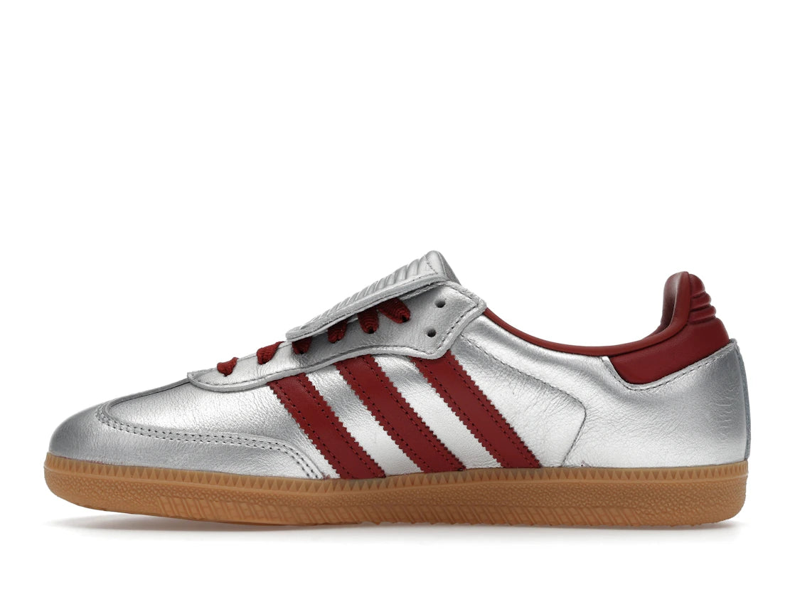 adidas Samba LT Silver Metallic Ruby Gum (Women's)