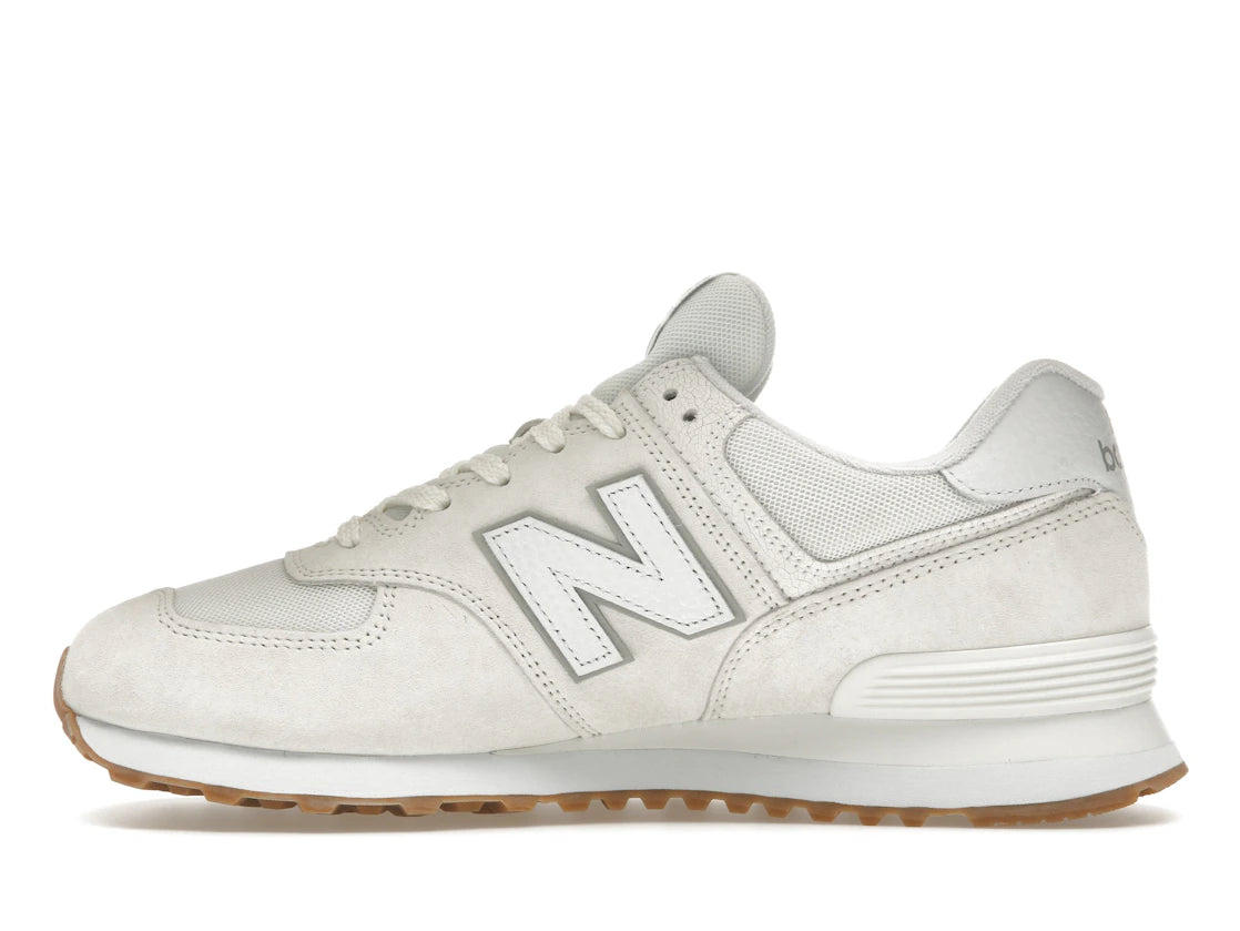 New Balance 574 Sea Salt White Concrete