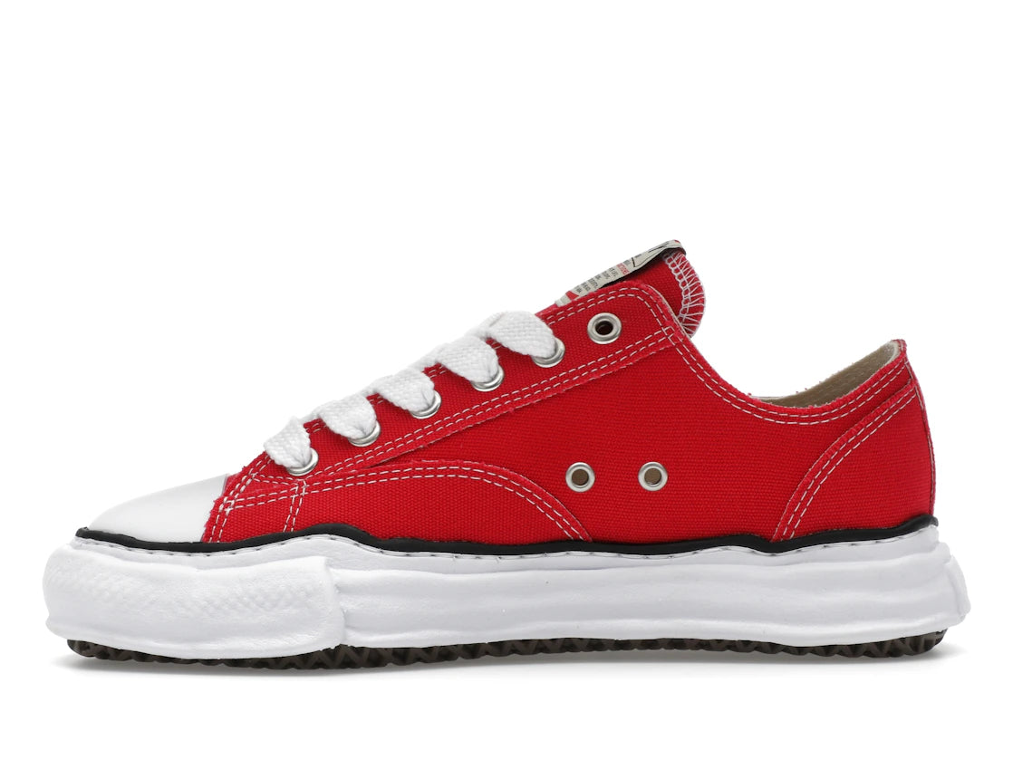 Maison Mihara Yasuhiro Peterson OG Sole Canvas Low Red