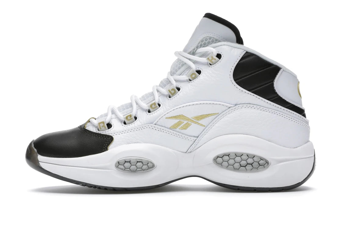 Reebok Question Mid Black Toe