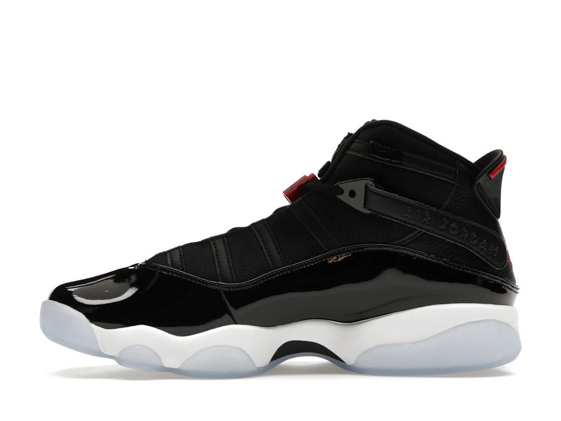 Jordan 6 Rings Black Gym Red