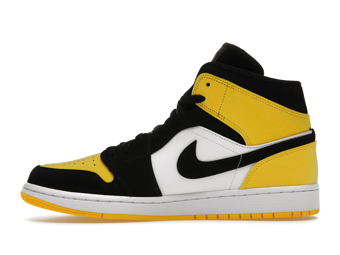 Jordan 1 Mid Yellow Toe Black