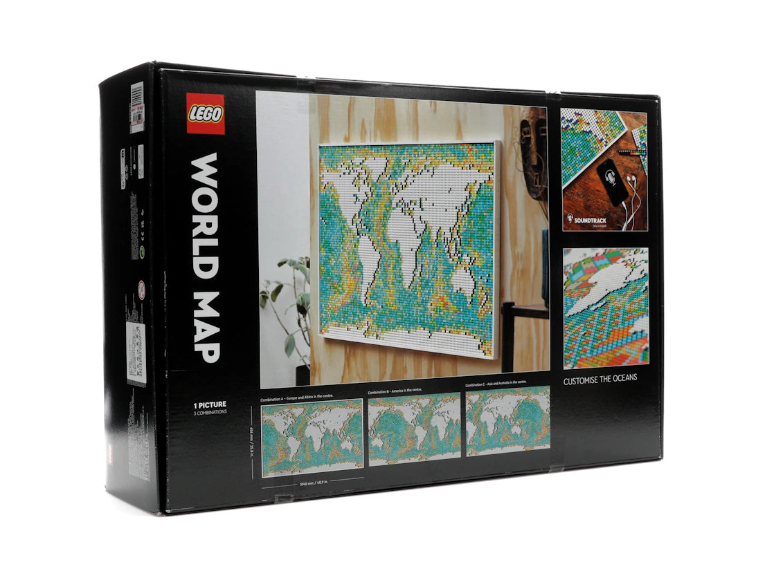 LEGO World Map Set 31203