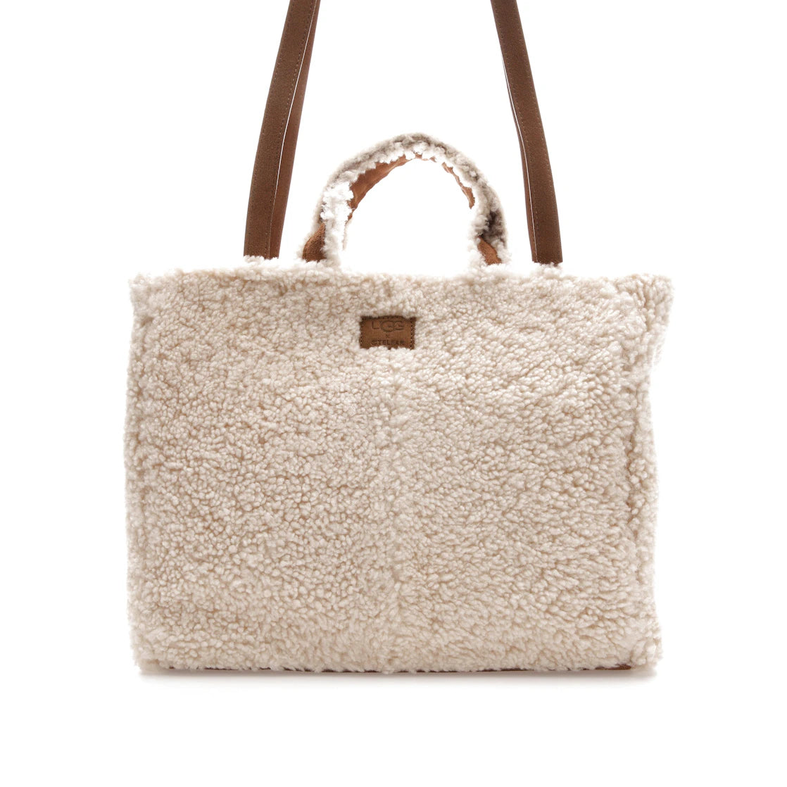Telfar x UGG Reverse Shopping Bag Medium Natural