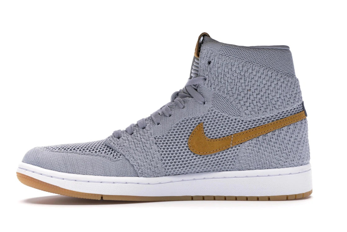 Jordan 1 Retro High Flyknit Wolf Grey