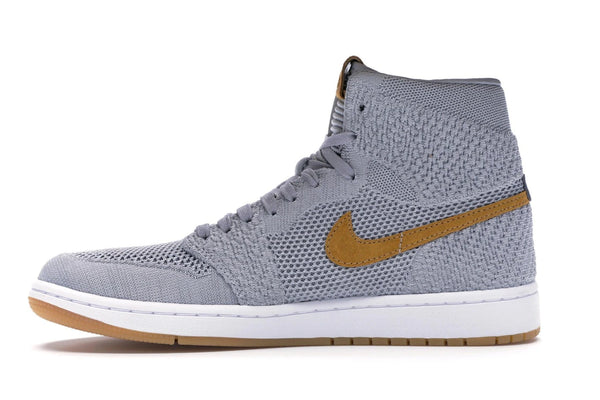 Jordan 1 Retro High Flyknit Wolf Grey