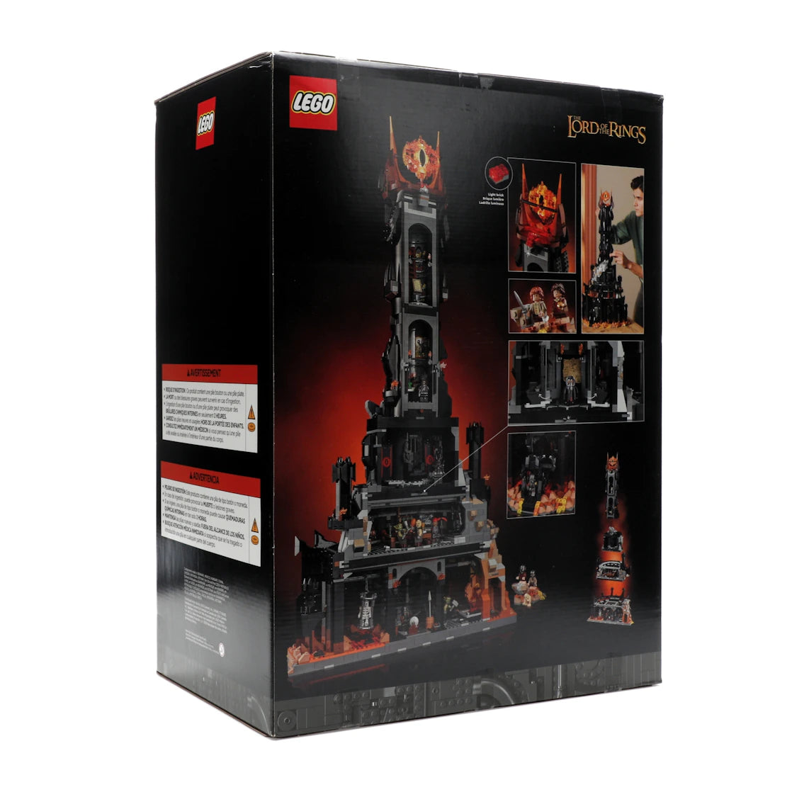 LEGO Icons The Lord of the Rings Barad-dur Set 10333