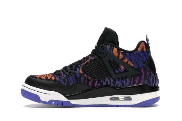 Jordan 4 Retro Black Rush Purple (GS)