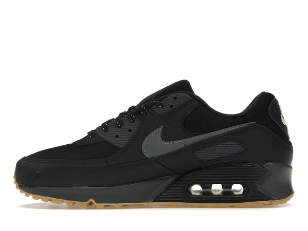 Nike Air Max 90 Black Smoke Grey Gum Reflective