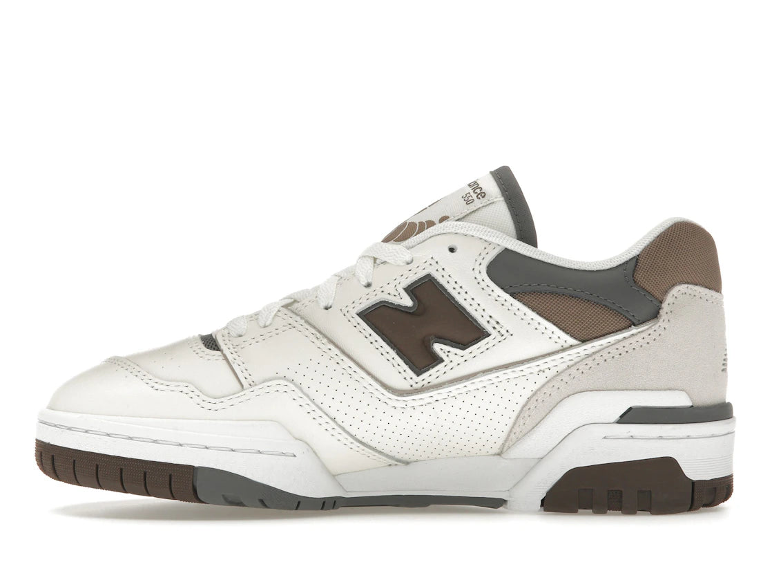 New Balance 550 Sea Salt Dark Mushroom