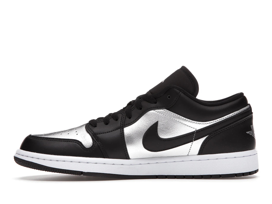 Jordan 1 Low SE Black Metallic Silver (Women's)