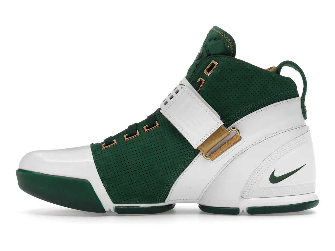 Nike LeBron 5 Gorge Green Metallic Gold