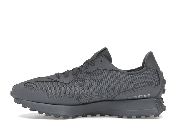 New Balance 327 Grey Carbon Fiber Logo