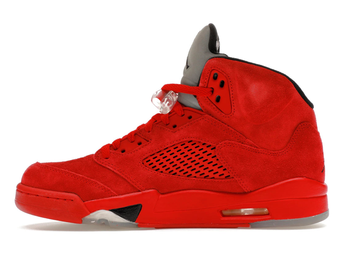 Jordan 5 Retro Rotes Wildleder