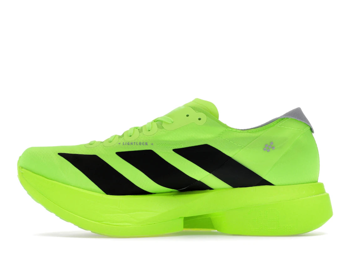 adidas Adizero Adios Pro 4 Lucid Lemon Schwarz