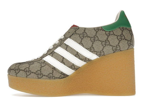 adidas x Gucci Gazelle Wedge Beige GG Monogram (Women's)