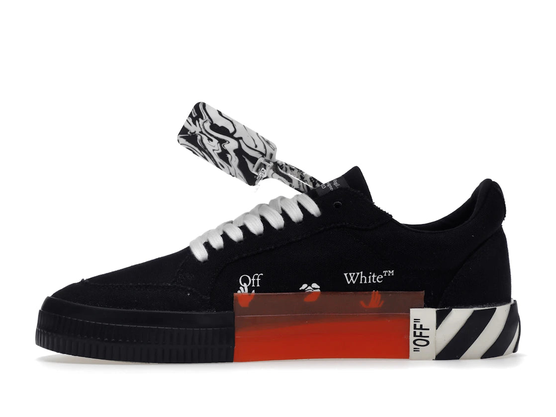OFF-WHITE Vulc Low Black White Arrow SS21