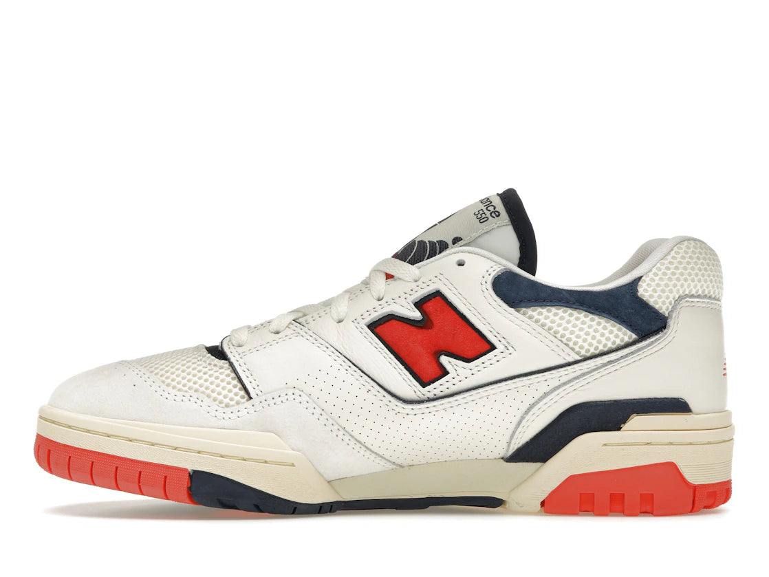 New Balance 550 Sea Salt Pack Blast Red
