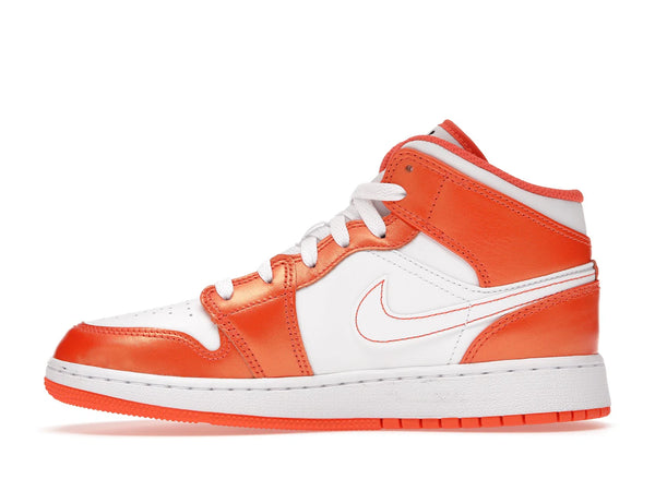 Jordan 1 Mid Metallic Orange (GS)