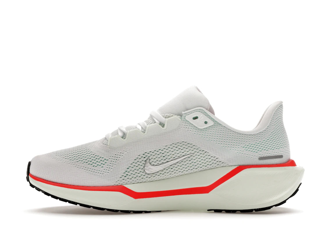 Nike Air Zoom Pegasus 41 White Barely Green Bright Crimson Metallic Silver