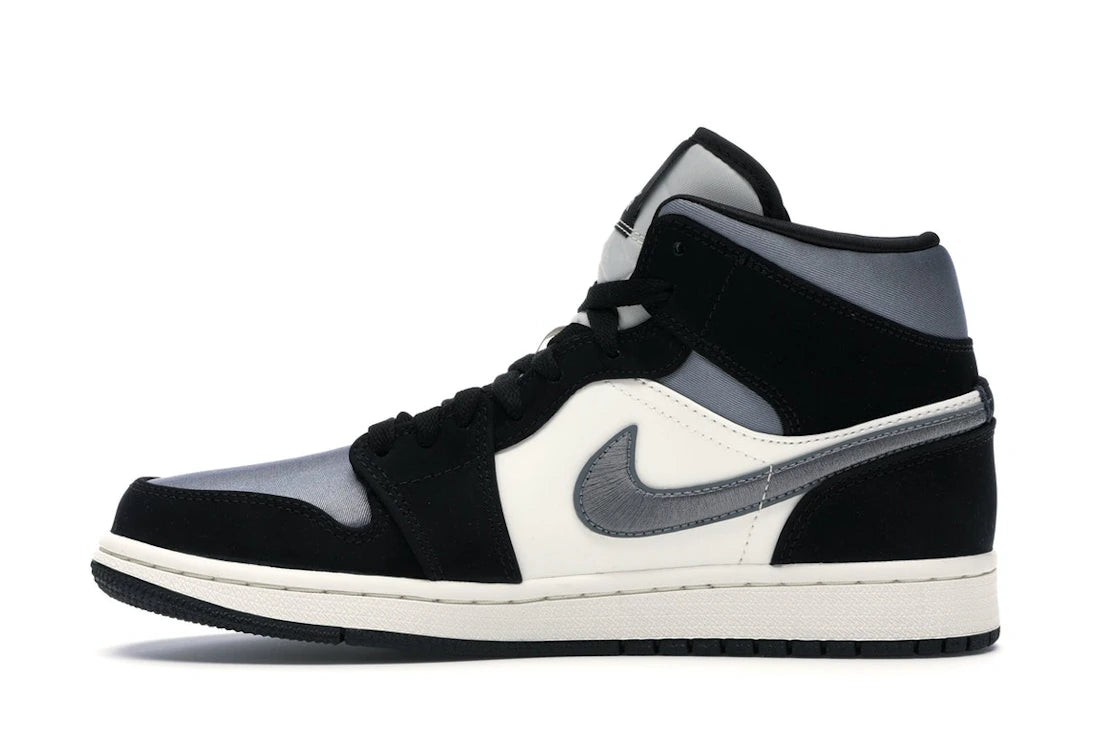 Jordan 1 Mid Satin Grey Toe