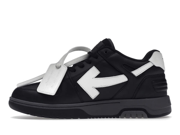 OFF-WHITE Out Of Office OOO Low Tops Black Grey White SS22