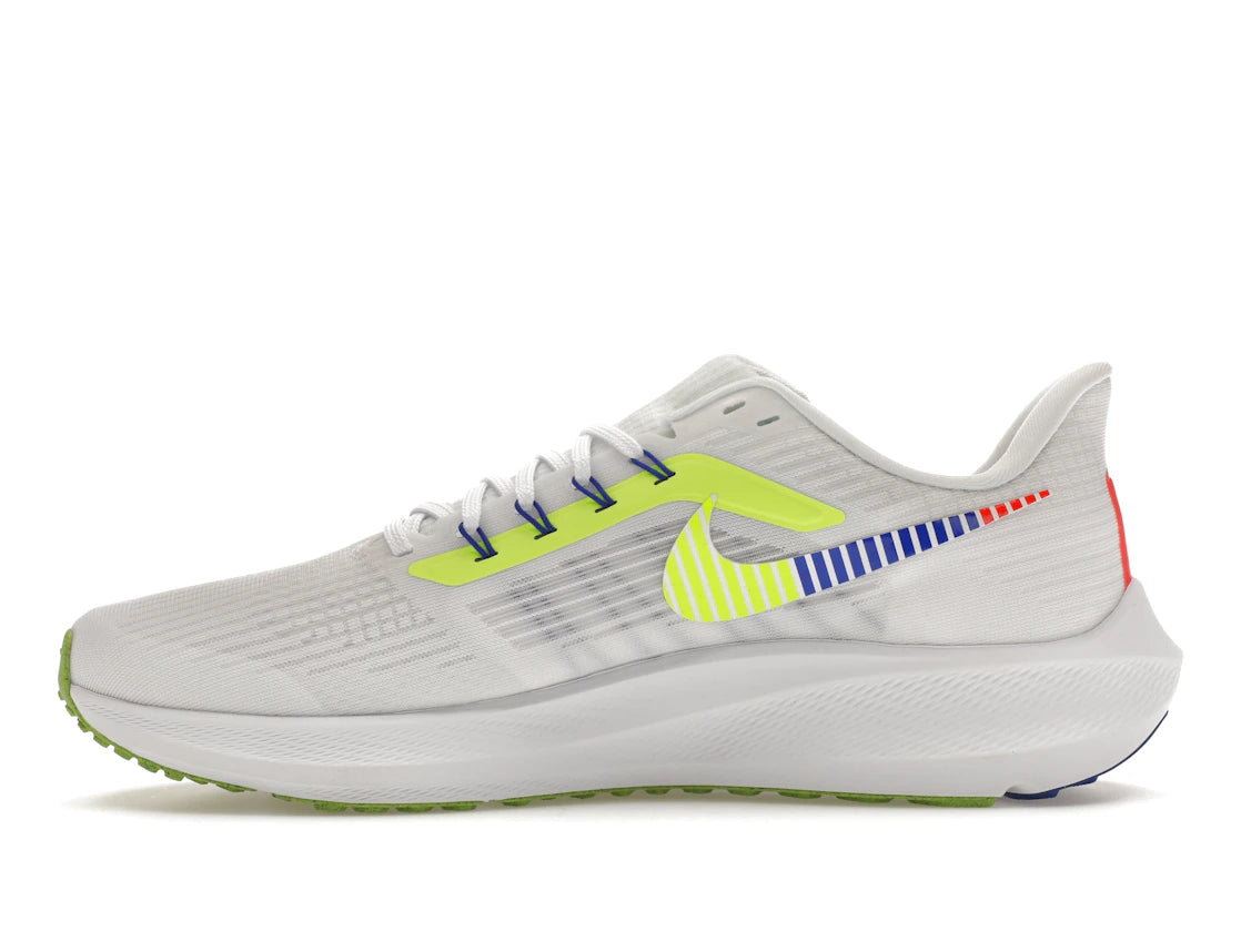Nike Air Zoom Pegasus 39 PRM White Volt Racer Blue