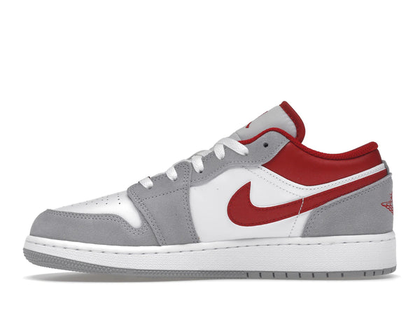 Jordan 1 Low SE Smoke Gray Gym Red (GS)