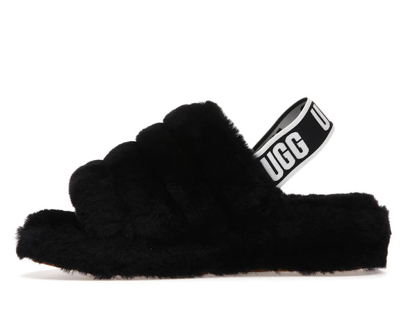 UGG Fluff Yeah Slide Schwarz (Damen)