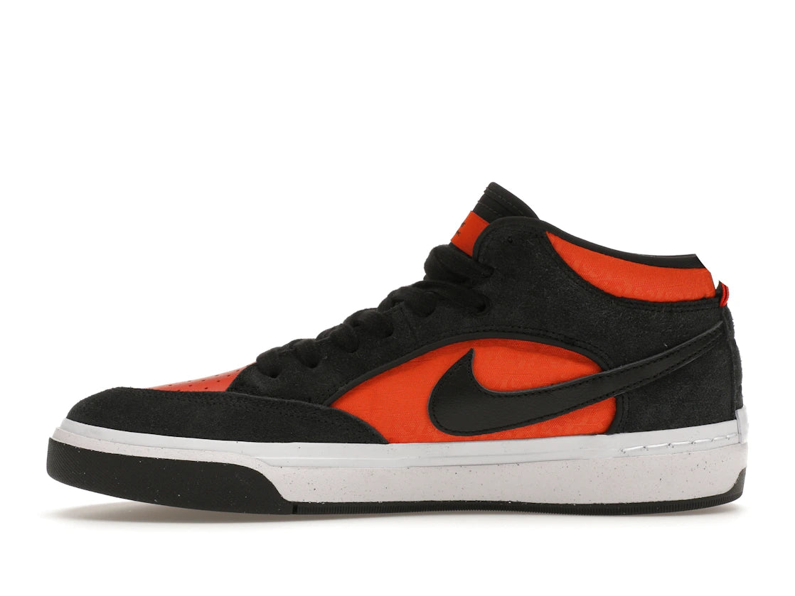 Nike SB React Leo Schwarz/Elektro-Orange