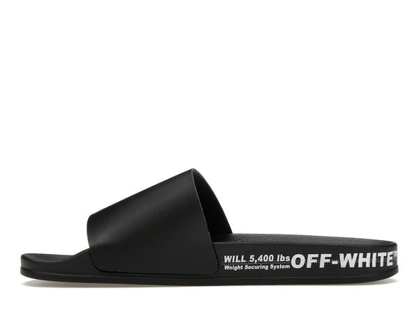 OFF-WHITE Industrial Belt Slides Black White