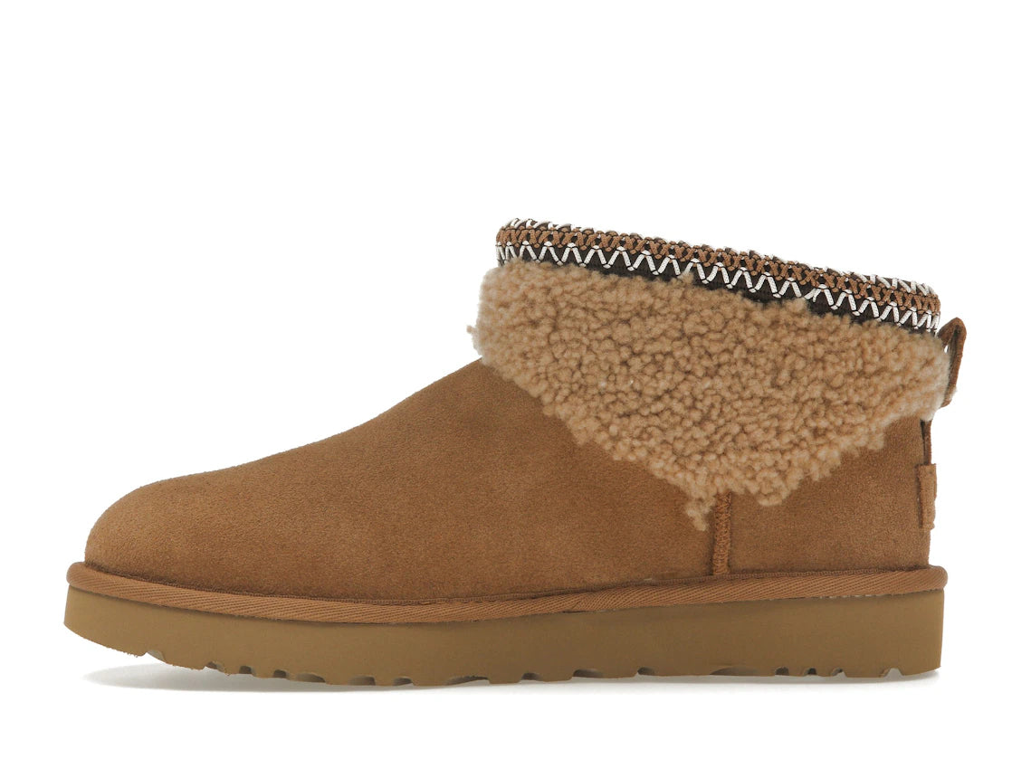 UGG Classic Ultra Mini Maxi Curly Boot Chestnut (Women's)
