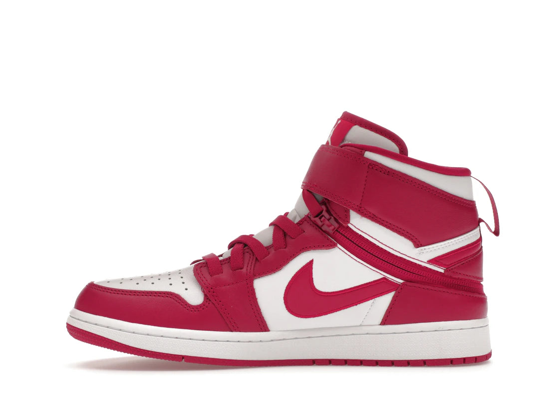 Jordan 1 High FlyEase Weiß Kardinalrot