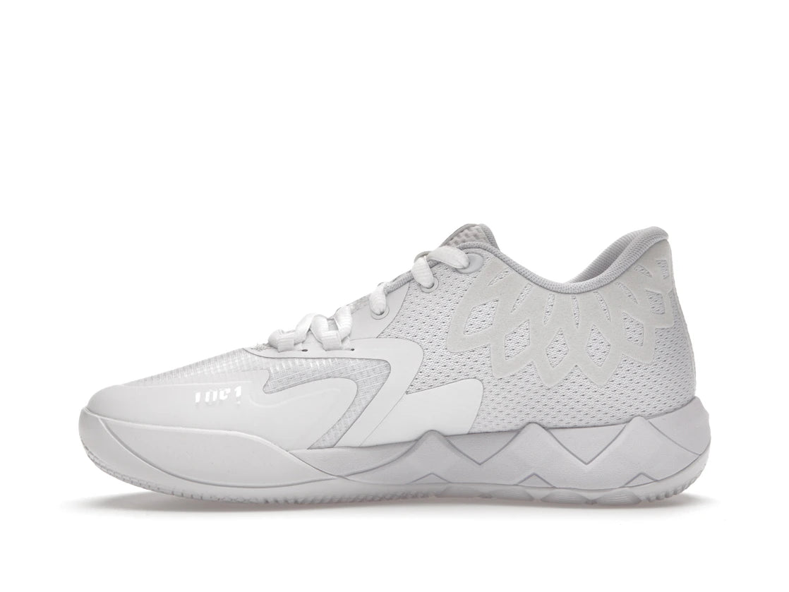 Puma LaMelo Ball MB.01 White Silver (GS)