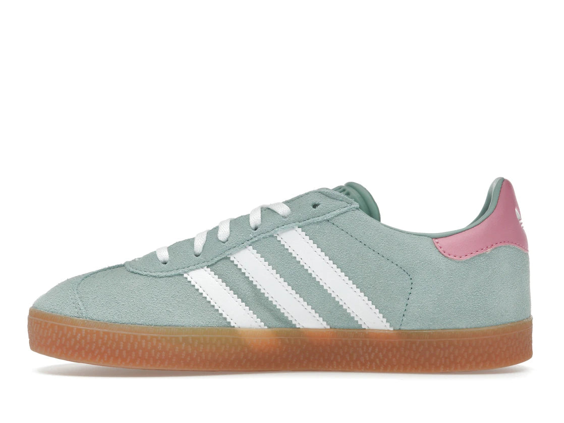 adidas Gazelle Hazy Green Bliss Pink (GS)