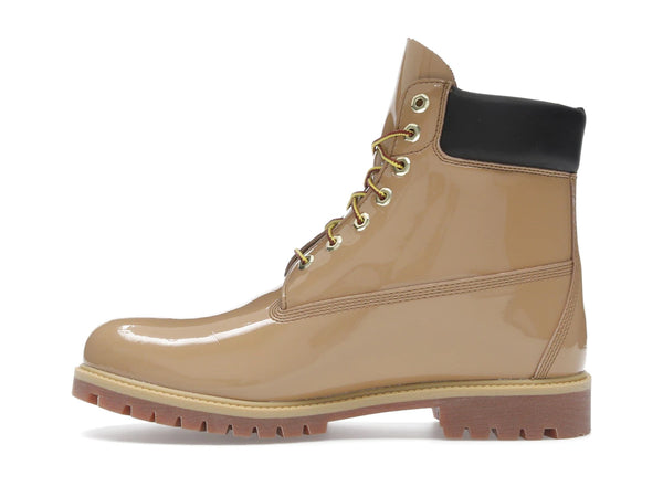 Timberland 6" Premium wasserdichte Lackstiefel, Finch Wheat